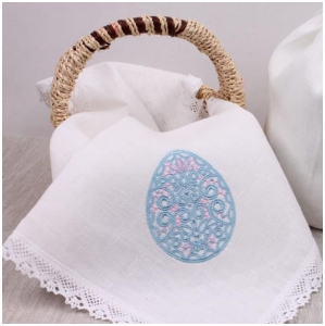 Салфетка для пасхальной корзины