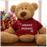Мягкая игрушка с Вашей надписью