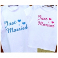 Набор футболок - Just Married